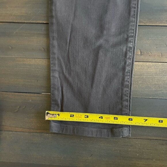 Eileen Fisher Gray Mid-Rise Tapered Leg Jeans Women Size 10 w/28" Inseam (D6) - Picture 12 of 12